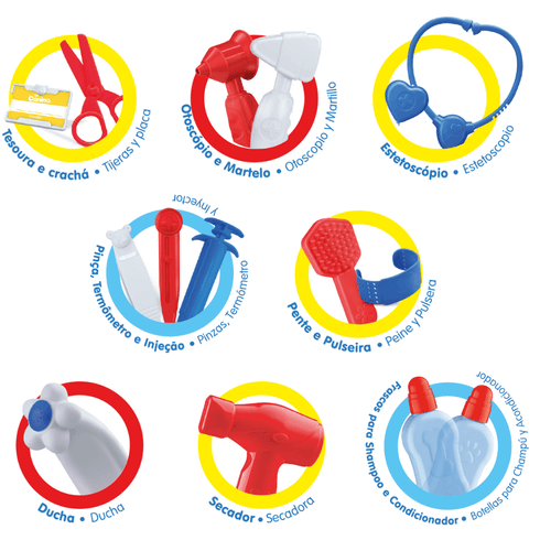 Maleta Kid Veterinário Doutor Canino - Roma Jensen - Kidverte